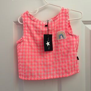 Petite hailey matching top and bloomers size 3